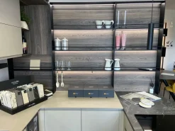 Creo CUCINA con penisola Jey inox SCONTATA 66%- Cucine Con Penisola|Cucine Moderne
