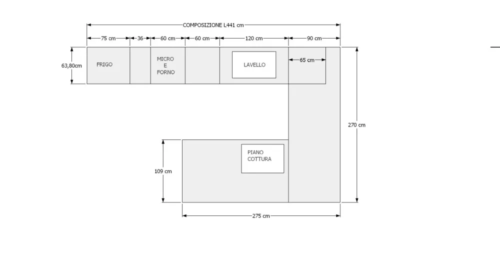 Cucina con penisola design bianca Lounge a soli 15000 Euro^Veneta Cucine Hot