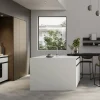 Arredo3 Cucina con penisola in laminato opaco a prezzo scontato 30%- Cucine Con Penisola|Cucine Design