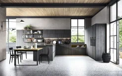 Scandola Cucina con penisola in legno modello Cucina industrial style maestrale m05 ad un prezzo riservato- Cucine Con Penisola|Cucine Moderne