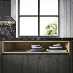 Scandola Cucina con penisola in legno modello Cucina industrial style maestrale m05 ad un prezzo riservato- Cucine Con Penisola|Cucine Moderne