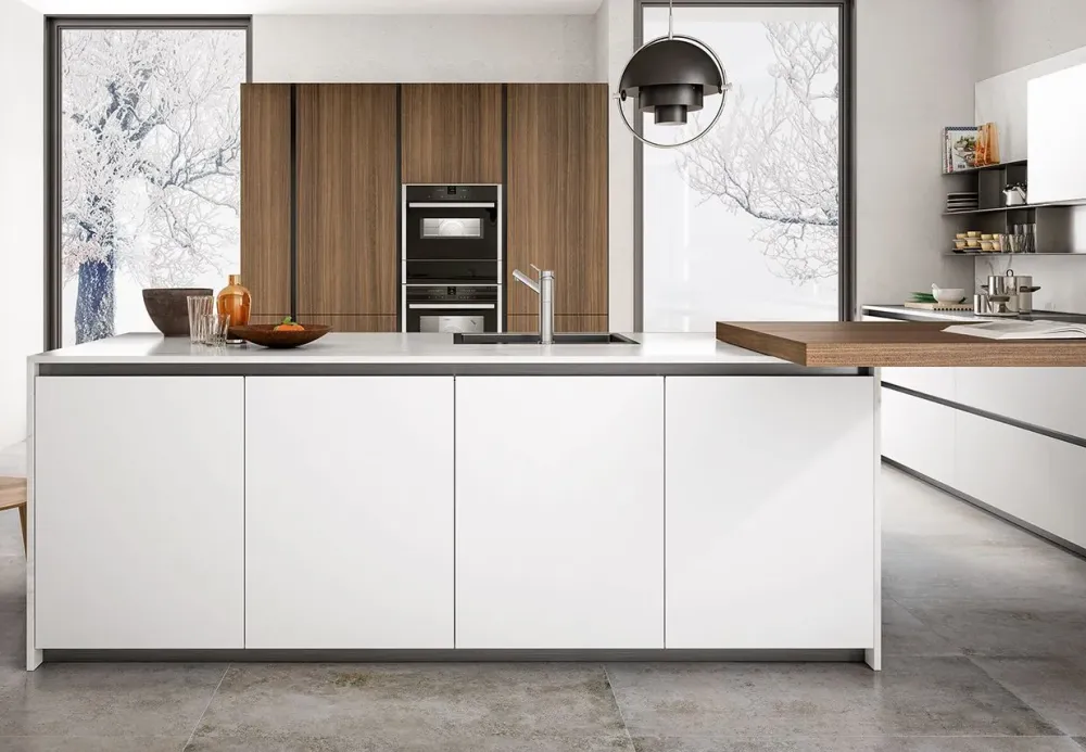 Arredo3 Cucina con penisola moderna bianca Z6 a soli 15517 Euro- Cucine Moderne|Cucine Con Penisola