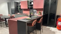 Discount Cucina con penisola moderna antracite Ada a soli 9850 Euro Cucine Con Penisola|Cucine Moderne