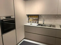 Online Cucina con penisola moderna tortora Infinity a soli 11972 Euro Cucine Con Penisola|Cucine Moderne