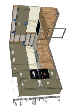 Veneta Cucine Cucina country con penisola Milano a prezzo scontato- Cucine Country|Cucine Con Penisola