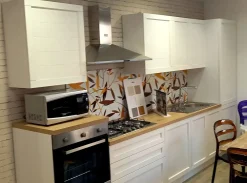 Artigianale Cucina country lineare Cucina elisa 360 cm a prezzo ribassato- Cucine Lineari|Cucine Country