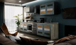 Cucina Cucina eco moderna vintage multicolor moderna altri colori lineare scontata 45%^Collezione esclusiva Online