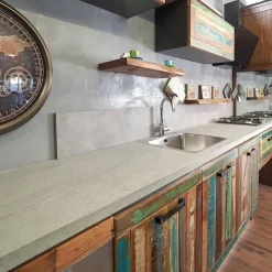 Collezione esclusiva Cucina Cucina multicolor  moderna vintage   lineare con uno sconto imperdibile- Cucine Lineari|Cucine Moderne