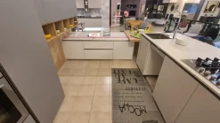 Gentili Group Cucina Cucina time grigio con penisola con un ribasso imperdibile- Cucine Con Penisola|Cucine Moderne