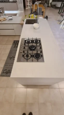 Gentili Group Cucina Cucina time grigio con penisola con un ribasso imperdibile- Cucine Con Penisola|Cucine Moderne