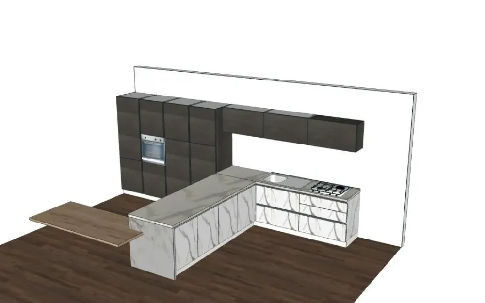 Cucine Store CUCINA Dany PREZZO OUTLET- Cucine Con Penisola|Cucine Design