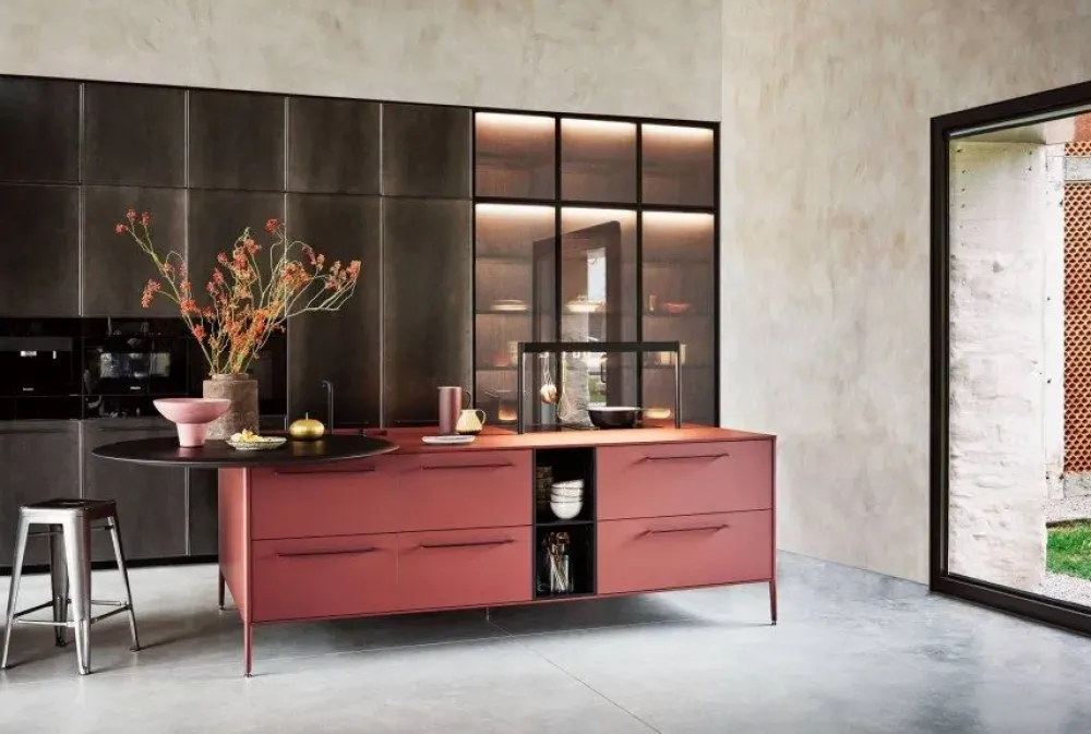 Cucina design altri colori ad isola Unit scontata^Cesar Clearance