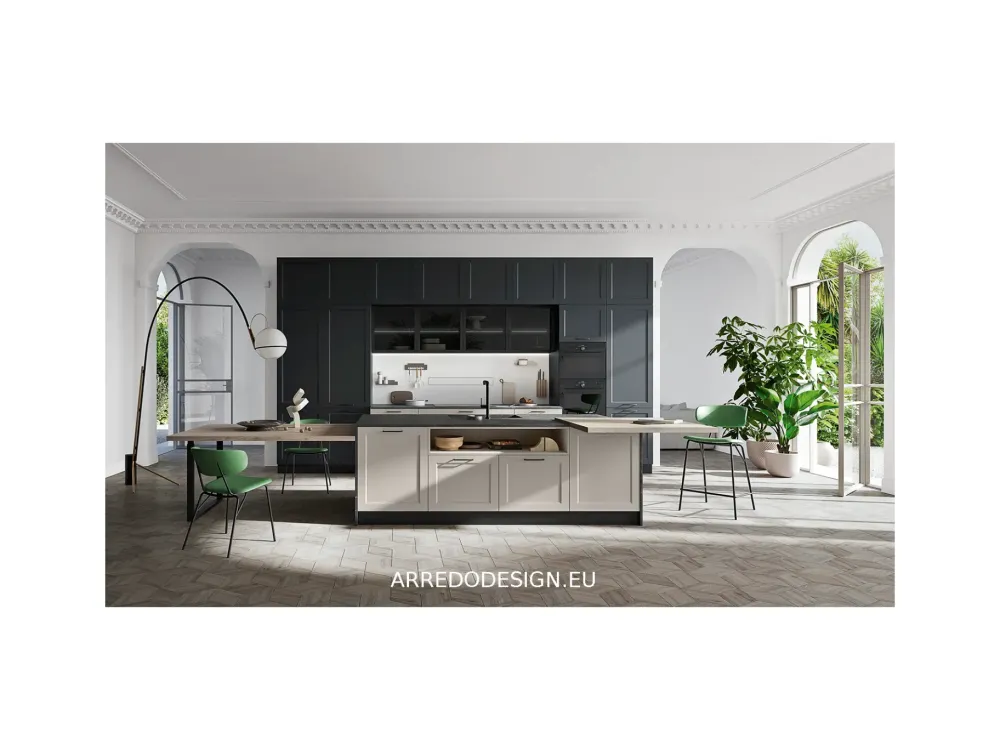 Cucina design con isola T44 a prezzo ribassato^Ar-Due Clearance