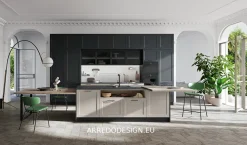 Cucina design con isola T44 a prezzo ribassato^Ar-Due Clearance