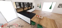 Discount Cucina design con penisola Meg   a prezzo ribassato Cucine Con Penisola|Cucine Design