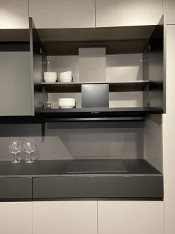 Cucina design lineare Fenix e laminato a prezzo ribassato^Artigianale Online