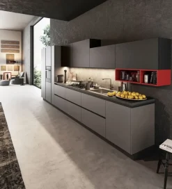 Arredo3 Cucina design lineare Time a prezzo ribassato- Cucine Lineari|Cucine Design