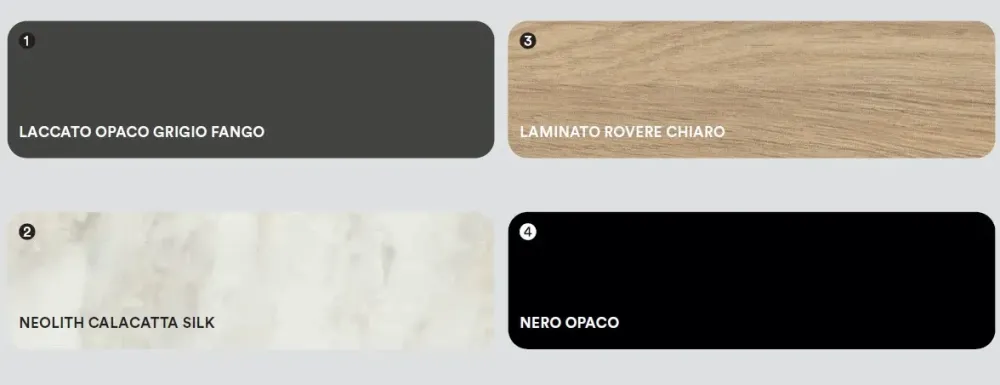 Hot Cucina di modello Lungomare compo 06: scopri il prezzo Cucine Ad Isola|Cucine Moderne