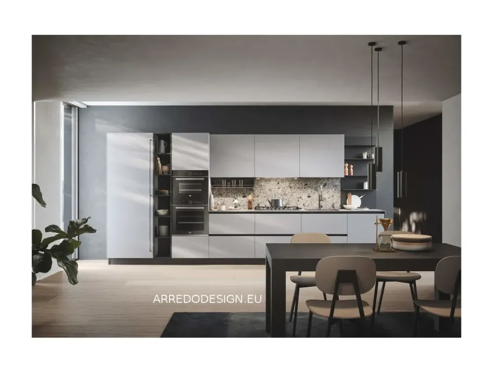 Online Cucina Domino lineare con uno sconto imperdibile Cucine Lineari|Cucine Moderne