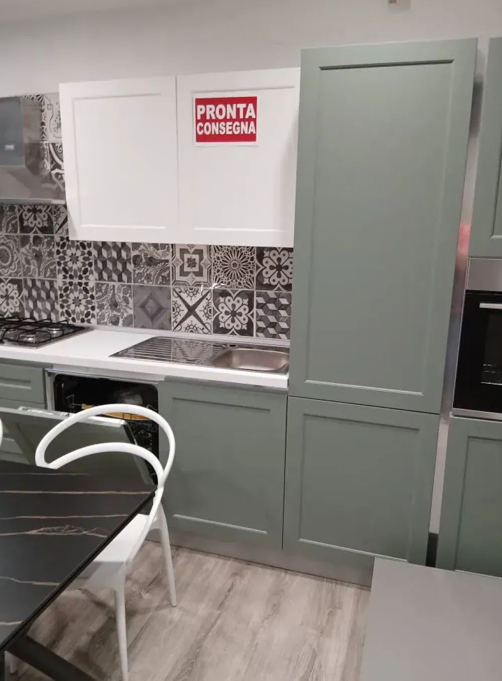 Cucina Dora lineare con uno sconto imperdibile^Artigianale Clearance