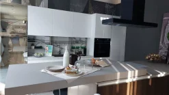 Cucina Egoline moderna bianca ad isola scontata 35% Cucine Ad Isola|Cucine Moderne