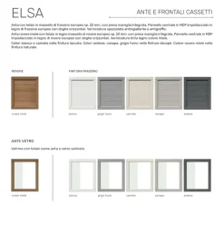 Cucina Elsa moderna altri colori lineare scontata 50%^Net Cucine Best