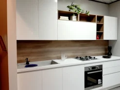 Outlet CUCINA cucine lineare Gloss SCONTATA Cucine Lineari|Cucine Moderne