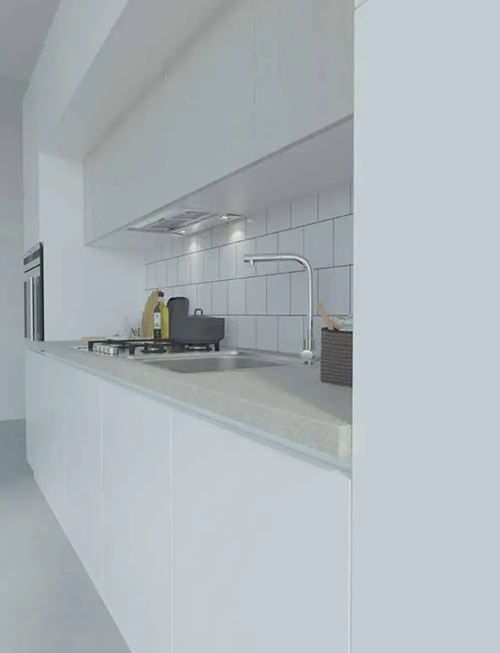 New CUCINA lineare Seta SCONTATA del 35%! Look moderno ed elegante. Cucine Lineari|Cucine Moderne