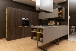 Euromobil Cucina Antis OFFERTA OUTLET sconto 60%- Cucine Con Penisola|Cucine Design