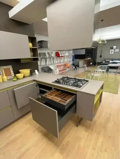 Euromobil Cucina Antis OFFERTA OUTLET sconto 60%- Cucine Con Penisola|Cucine Design
