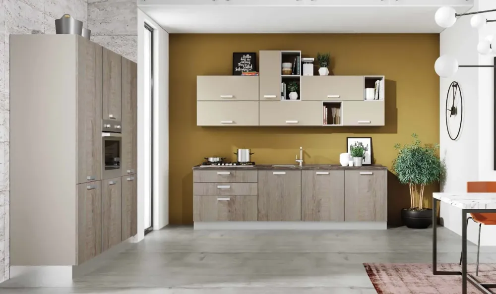 Evo Cucine CUCINA Mira PREZZO OUTLET scontata 50%- Cucine Lineari|Cucine Moderne