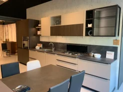 Clearance Cucina Feel moderna tortora lineare scontata 30% Cucine Lineari|Cucine Moderne