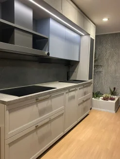 Lube Cucine Cucina Flavour design grigia lineare scontata 43%- Cucine Lineari|Cucine Design