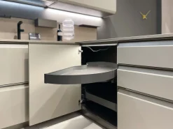 New Cucina Formalia moderna grigio ad angolo scontata 35% Cucine Ad Angolo|Cucine Moderne