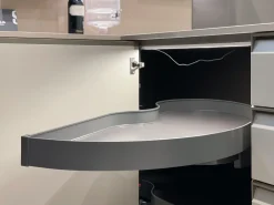 New Cucina Formalia moderna grigio ad angolo scontata 35% Cucine Ad Angolo|Cucine Moderne