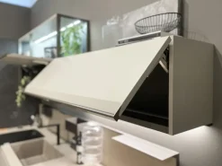 New Cucina Formalia moderna grigio ad angolo scontata 35% Cucine Ad Angolo|Cucine Moderne