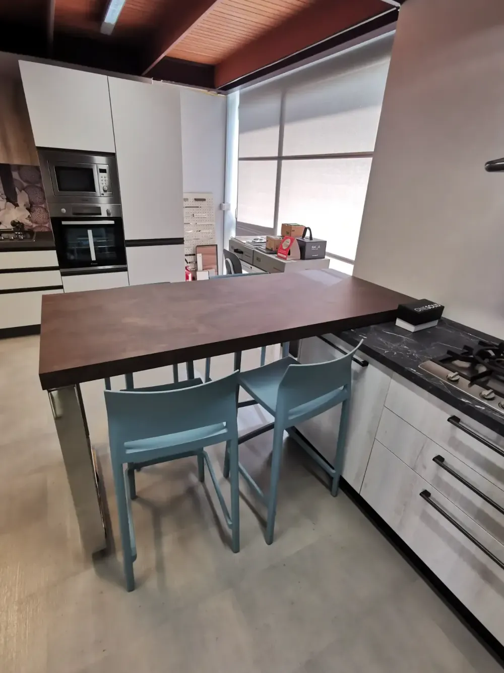 Hot Cucina Kubika OFFERTA OUTLET sconto 50% Cucine Con Penisola|Cucine Moderne