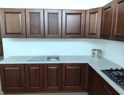 Cucina Grazia classica rovere moro ad angolo scontata 62%^Arrex Discount