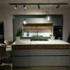 Cucina grigia design con isola Metropolis in offerta Cucine Ad Isola|Cucine Design