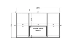 Cucina grigia design con isola Metropolis in offerta Cucine Ad Isola|Cucine Design