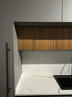 Cucina grigia design con isola Metropolis in offerta Cucine Ad Isola|Cucine Design