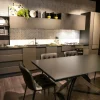Lube Cucine Cucina grigia design lineare Creativa in Offerta Outlet- Cucine Lineari|Cucine Design
