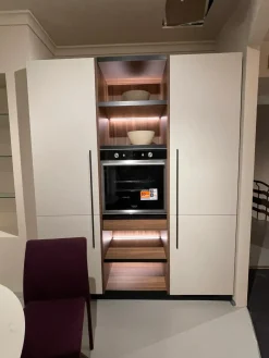 Clearance Cucina grigia design lineare Cucina pet grigio noce cordesco a soli 10800 Euro Cucine Lineari|Cucine Design