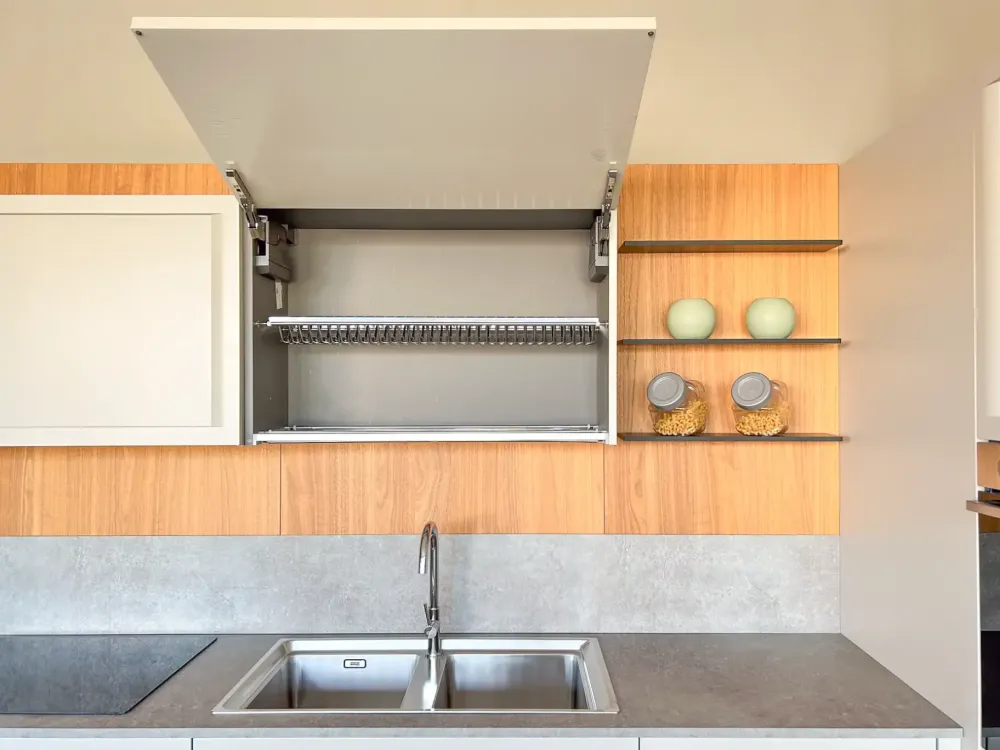 Forma 2000 Cucina grigia moderna ad angolo Cucina bellaria a soli 8780 Euro- Cucine Ad Angolo|Cucine Moderne