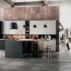 Clearance Cucina grigia moderna con penisola 05 a soli 17557 Euro Cucine Con Penisola|Cucine Moderne