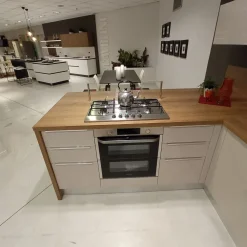 Scavolini Cucina grigia moderna con penisola Urban- Cucine Con Penisola|Cucine Moderne