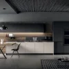 Arredo3 Cucina grigia moderna lineare Ylak a soli 14217 Euro- Cucine Lineari|Cucine Moderne