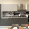 Cucina grigia moderna lineare Lungomare a soli 4050 Euro^Colombini Casa Sale