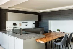 Primopiano Cucine Cucina grigio design ad angolo Ingrosso cucine moderne icm61- Cucine Ad Angolo|Cucine Design