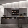 Essebi Cucina grigio design ad isola Nuova stella- Cucine Ad Isola|Cucine Design